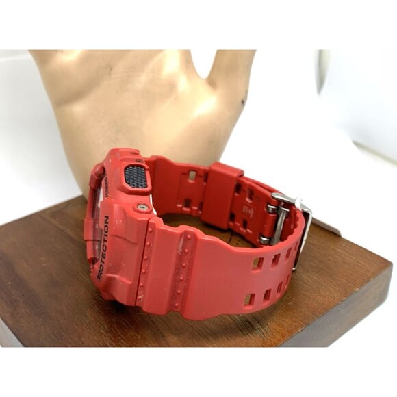 Casio Men's Watch G-Shock GA100B-4A Black Dial Red Resin Digital Quartz 5081 - Picture 10 of 15